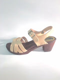 Milly Mid Heeled Clog ( dark Sole )