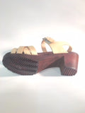Milly Mid Heeled Clog ( dark Sole )