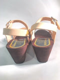 Milly Mid Heeled Clog ( dark Sole )