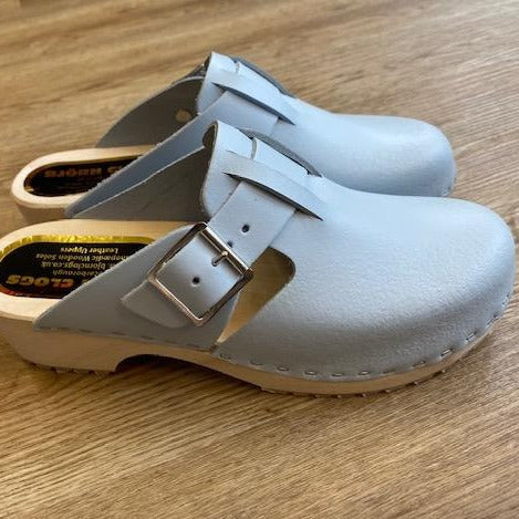 Clogs Gilli Jill/Gill slip on working buckle – Bjorn Clogs
